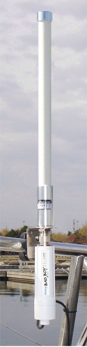 BITSTORM Omni-Directional Antenna - N-Female Connector, Fiberglass & Stainless Steel