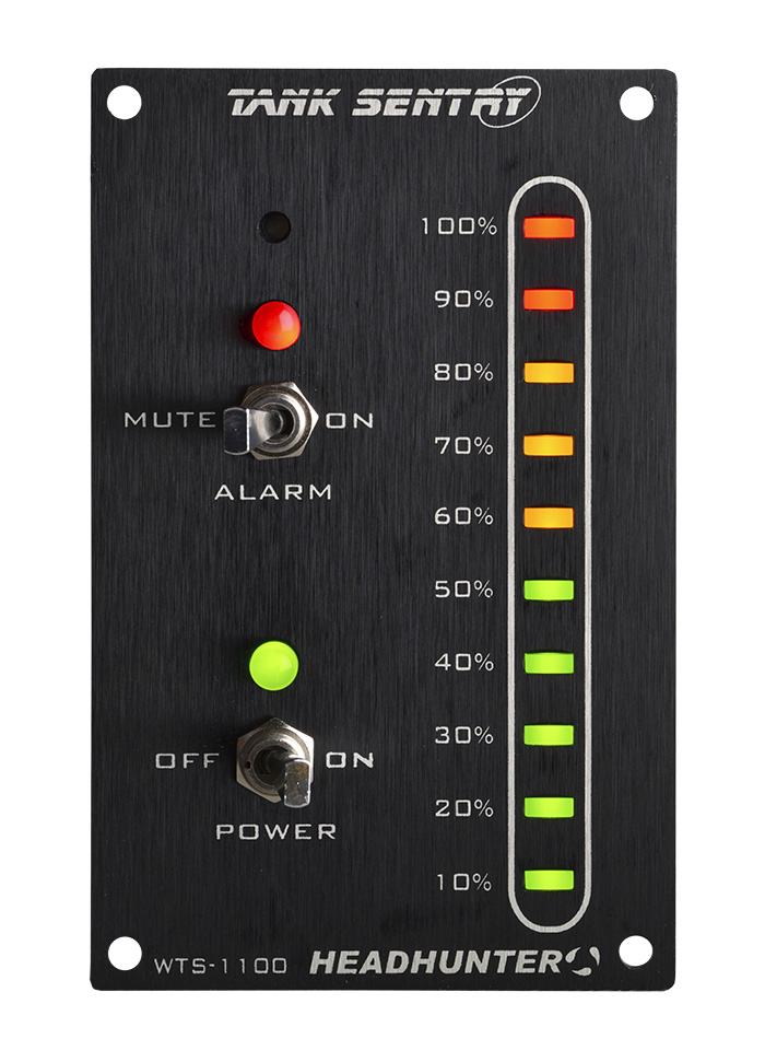 MO-1100 Monitoring Panel Only for WTS-1100- High Alarm--2 3/8"Wx 3 3/4" H