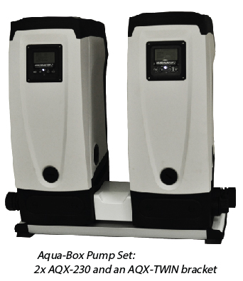 AQX-TWIN MOUNTING BRACKET FOR 2 AQX PUMPS. INCLUDES 1 1/4 INLINE STRAINER AND 1 1/4 SST CHECK VALVE AND CLOSE NIPPLE
