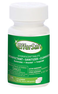EFFERSAN EFFERVESENT WASTEWATER DISINFECTANT AND SANITIZER-100 TABLET