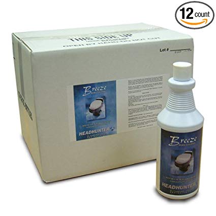 BREEZE-CASE BREEZE BIO-ENZYMATIC BOWL CLEANER, DEODORIZER - 12 BOTTLES
