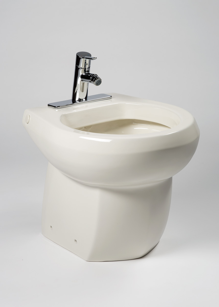 BDE-7 ROYAL FLUSH ESPRESSO BIDET - THUNDER GREY W/ CHROME HARDWARE