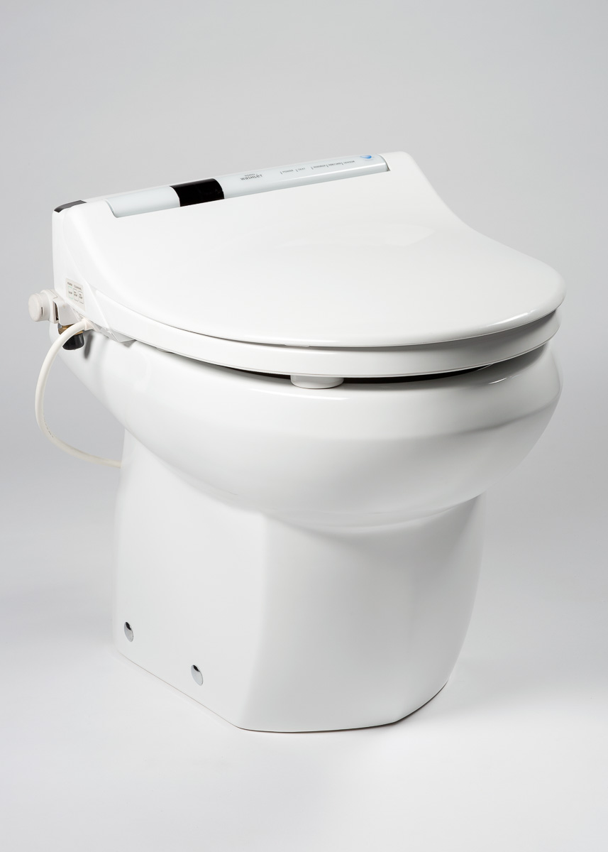 RFB-7 ROYAL FLUSH BRAVO TOILET - THUNDER GREY W/ CHROME TRIM