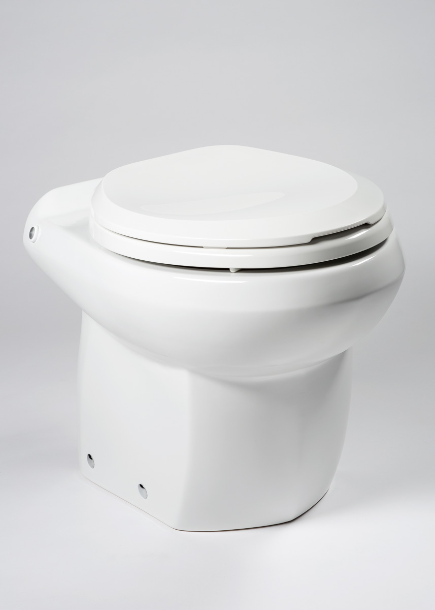 RFB-7 ROYAL FLUSH BRAVO TOILET - THUNDER GREY W/ CHROME TRIM